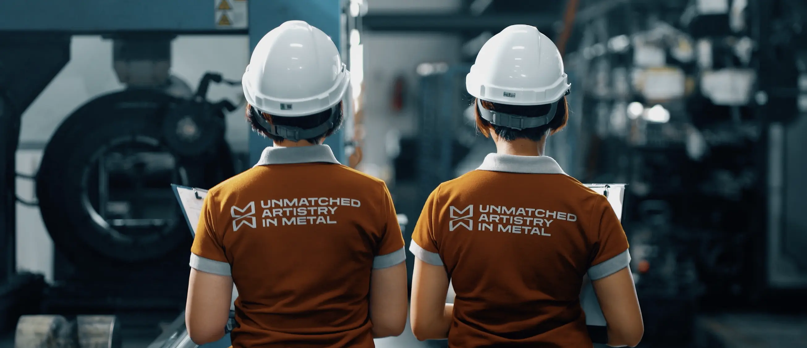 Tagline Metal Master Teamwork